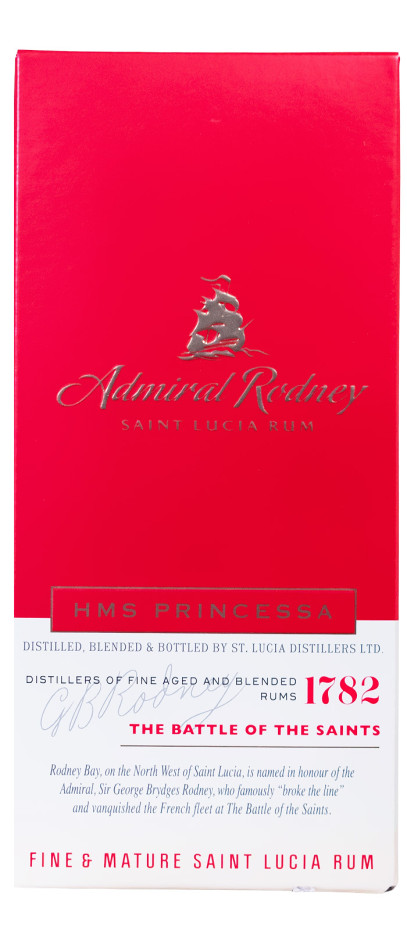 Admiral Rodney HMS Princessa Rum - 0,7L 40% vol