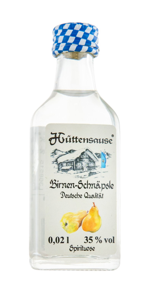 Hüttensause Birnen Schnäpsle - 0,02L 35% vol