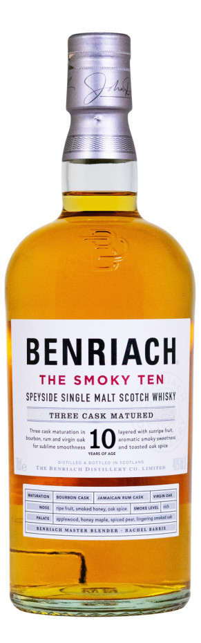 Benriach 10 Years Smoky Single Malt Whisky - 0,7L 46% vol