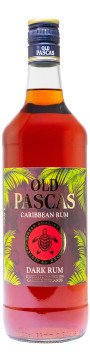 Old Pascas Ron Negro Dark Rum - 1 Liter 37,5% vol