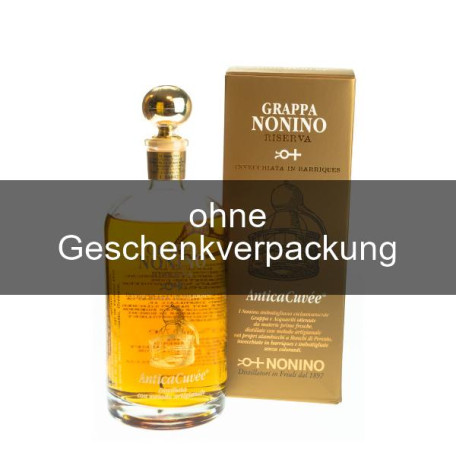 Ohne GEPA: Nonino Antica Cuvee Riserva Grappa im Barrique gereift - 0,7L 43% vol