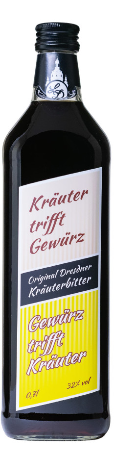 Original Dresdner Kräuterbitter - 0,7L 32% vol