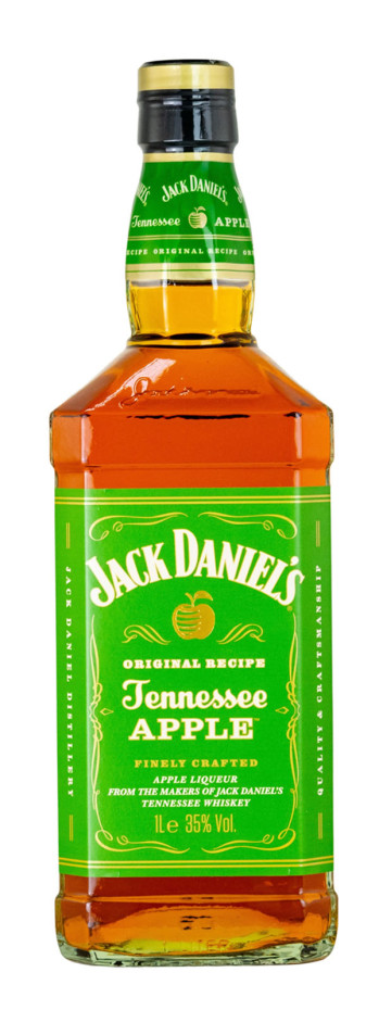 Jack Daniels Tennessee Apple Whiskey-Apfel-Likör - 1 Liter 35% vol