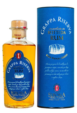 Sibona Grappa Riserva Botti da Rum - 0,5L 40% vol