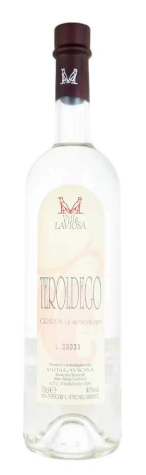 Villa Laviosa Grappa Teroldego Monovitigno - 0,7L 40% vol