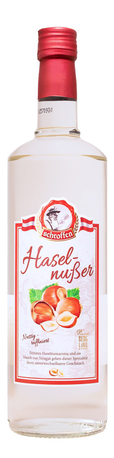 Schroffen Haselnusser - 1 Liter 30% vol