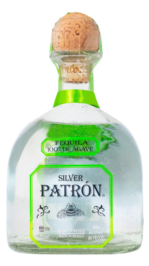 Patron Silver Tequila - 1 Liter 40% vol