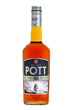 Pott Echter Übersee Rum - 0,7L 40% vol