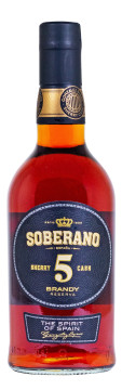 Soberano 5 Jahre Brandy Reserva Sherry Cask - 0,7L 36% vol