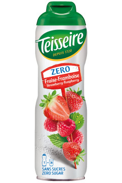 Teisseire Erdbeere-Himbeere Zero Getränkekonzentrat - 0,6L