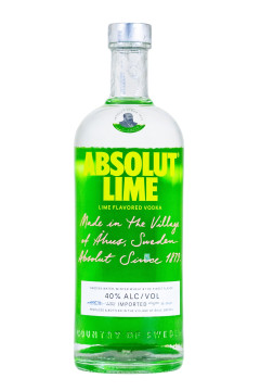 Absolut Lime Flavoured Vodka - 1 Liter 40% vol