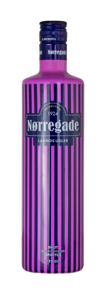 NØRREGADE Lakrids Ugler Likör - 0,7L 16,4% vol