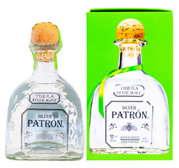 Patron Silver Tequila - 0,7L 40% vol