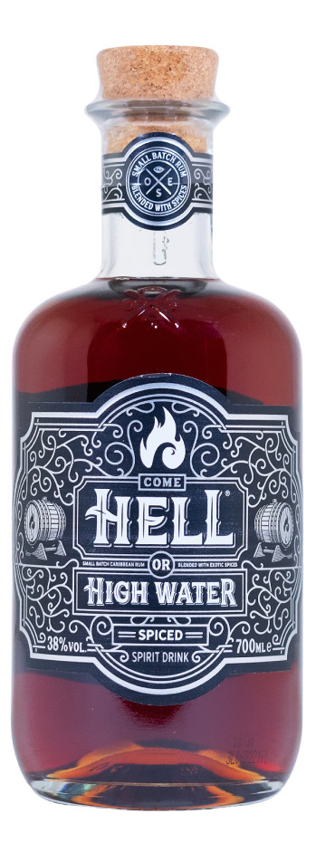 Hell or High Water Spiced Rum - 0,7L 38% vol