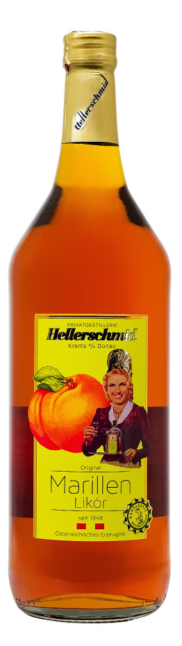 Hellerschmid Marillenlikör - 1 Liter 25% vol