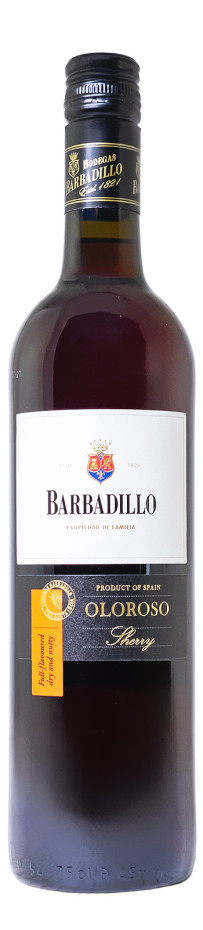 Barbadillo Oloroso Sherry - 0,75L 18% vol