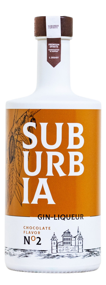 No. 2 Suburbia Gin-Likör Schokolade - 0,5L 26% vol