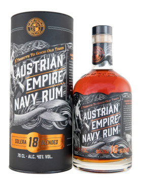 Austrian Empire Solera 18 Jahre Navy Rum - 0,7L 40% vol