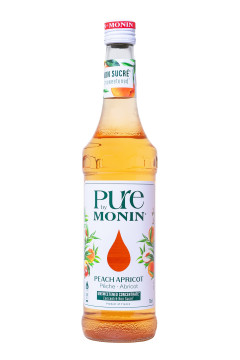 Monin Pure Peach-Apricot Konzentrat - 0,7L