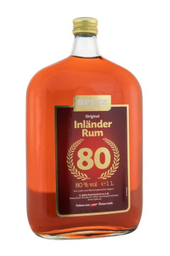 Spitz 80 Inländer Rum - 1 Liter 80% vol