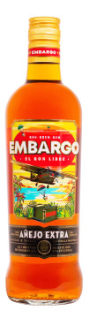 Embargo Anejo Extra Rum - 0,7L 40% vol