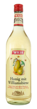 Weis Honig mit Williams-Christ Birne Likör - 1 Liter 32% vol