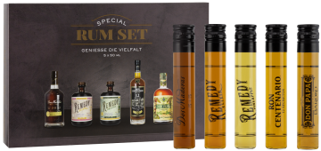 Rum Tasting Box Special - 0,25L 38,8% vol