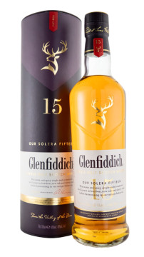 Glenfiddich 15 Jahre Single Malt Scotch Whisky - 0,7L 40% vol