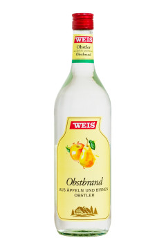 Weis Obstler Obstwässerle - 1 Liter 38% vol