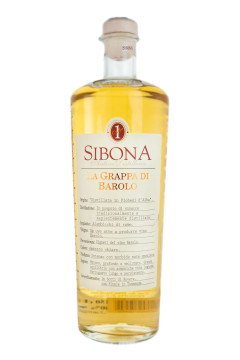 Sibona Grappa di Barolo - 1,5L 40% vol