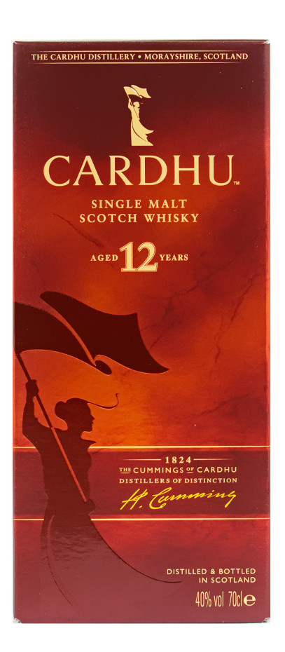 Cardhu 12 Jahre Single Malt Scotch Whisky - 0,7L 40% vol