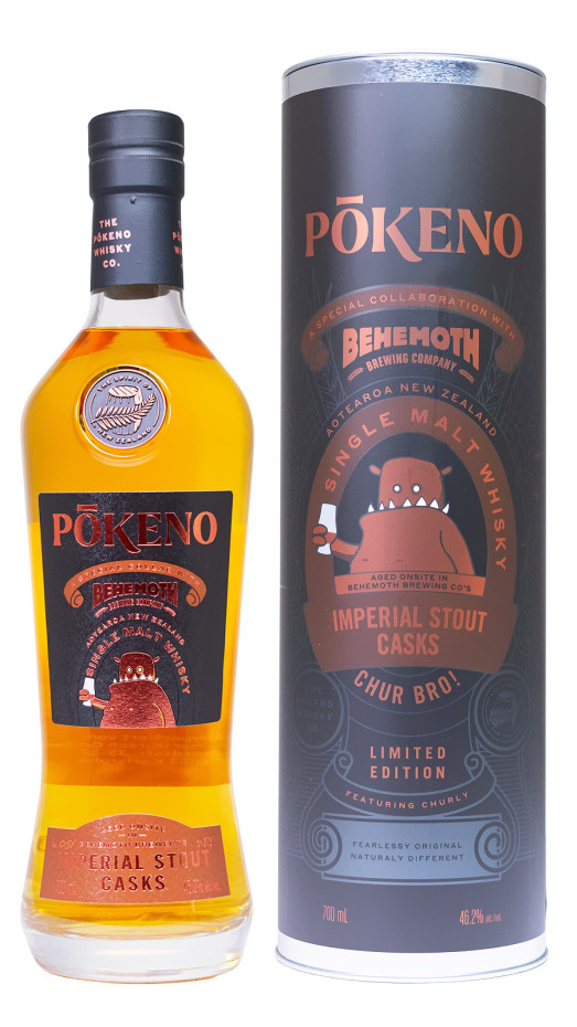 Pokeno Imperial Stout Cask Single Malt Whisky - 0,7L 46,2% vol