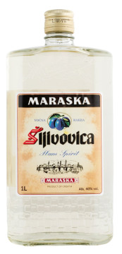 Maraska Sljivovica Sliwowitz - 1 Liter 40% vol