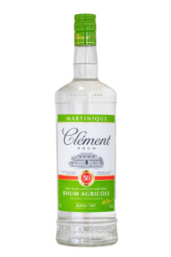 Clement Rhum Agricole Blanc - 1 Liter 50% vol