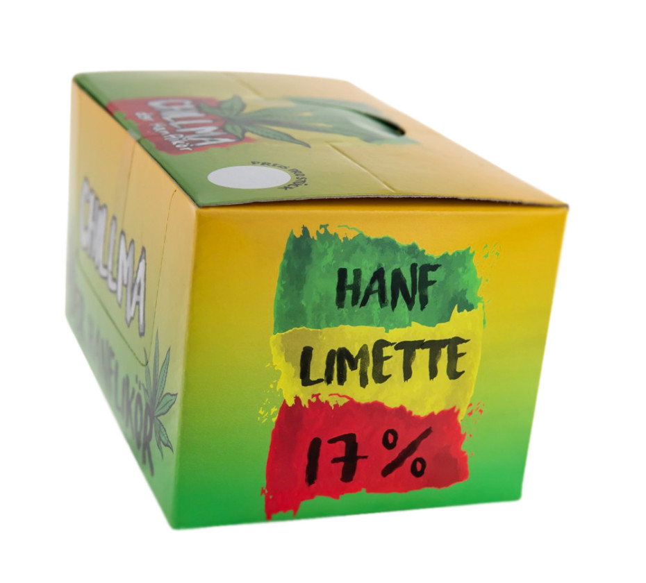 Paket [20 x 0,02L] Chillma Hanflikör - 0,4L 17% vol