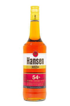 Hansen Rot brauner Rum - 0,7L 54% vol