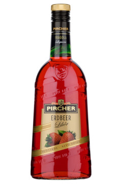 Pircher Südtiroler Erdbeerlikör - 0,7L 25% vol