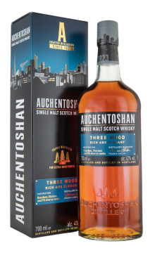 Auchentoshan Three Wood Single Malt Scotch Whisky - 0,7L 43% vol