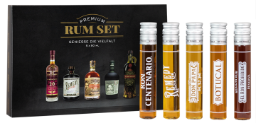 Rum Tasting Box Premium - 0,25L 40,3% vol