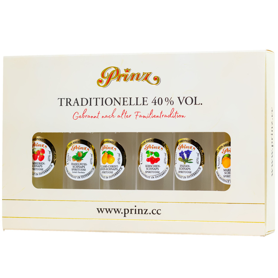 Paket [6 x 0,04L] Prinz Traditionelle Edition - 0,28L 40% vol