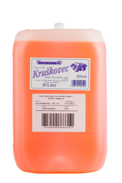 Moreska Kruskovec - 10L 25% vol