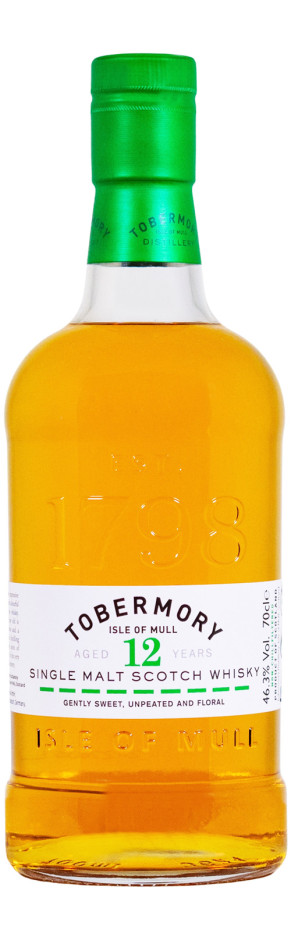 Tobermory 12 Jahre Single Malt Whisky - 0,7L 46,3% vol