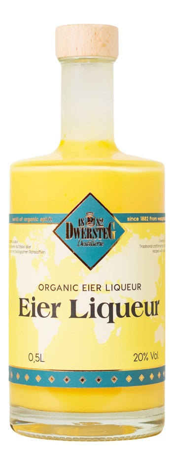 Dwersteg Organic Eier-Liqueur - 0,5L 20% vol