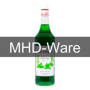 MHD: Monin Pfefferminz Menthe Verte Sirup - 0,25L