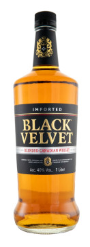 Black Velvet Blended Candian Whisky - 1 Liter 40% vol