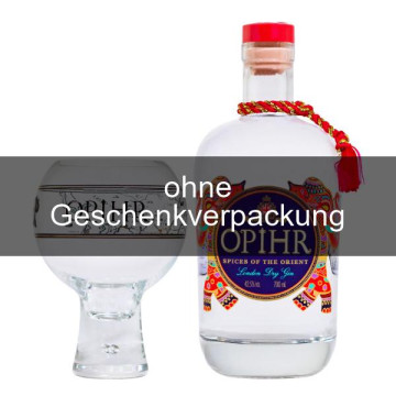 Ohne GEPA: Opihr Gin mit Glas - 0,7L 42,5% vol