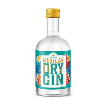 Los Muertos Mexican Dry Gin Miniatur - 0,05L 43% vol