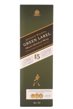 Johnnie Walker Green Label 15 Jahre Scotch Whisky - 0,7L 43% vol