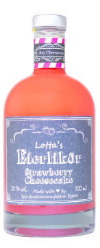 Lottas Eierlikör Strawberry Cheesecake - 0,7L 20% vol