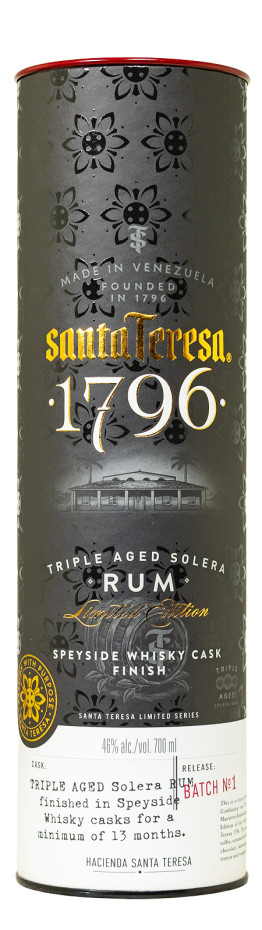 Santa Teresa Rum Speyside Whisky Cask Finish - 0,7L 46% vol